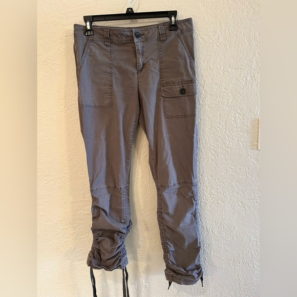 Vintage Woolrich gray adjustable leg length women’s pants size 8 - Picture 5 of 7